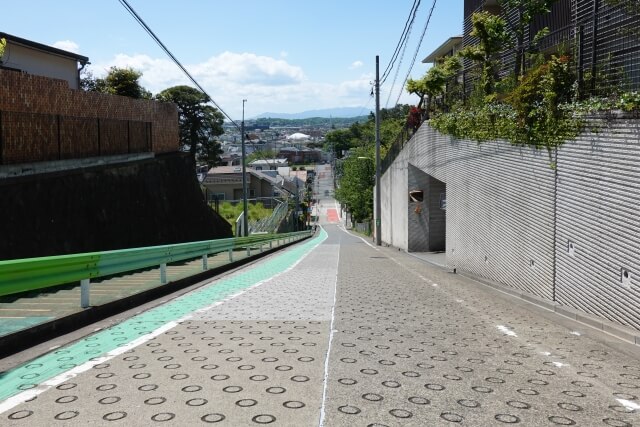 住宅街の道路